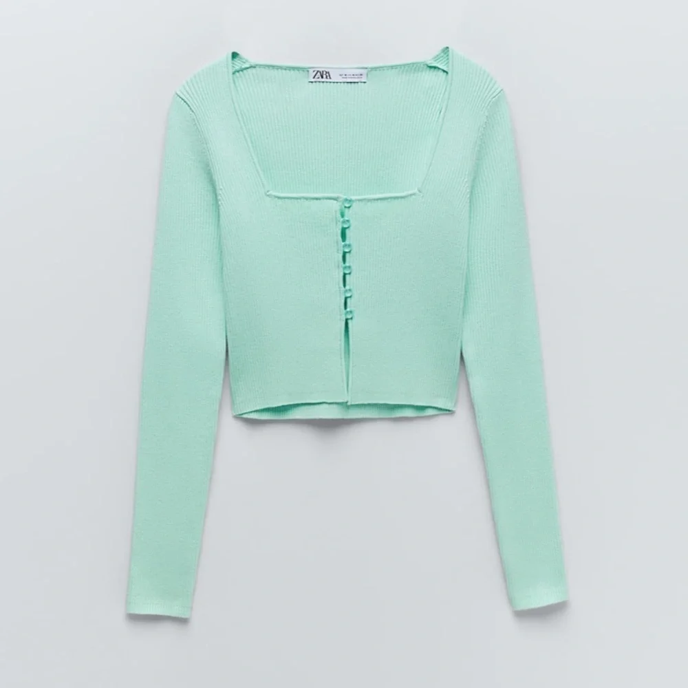 ZARA Knit Cropped Jacket